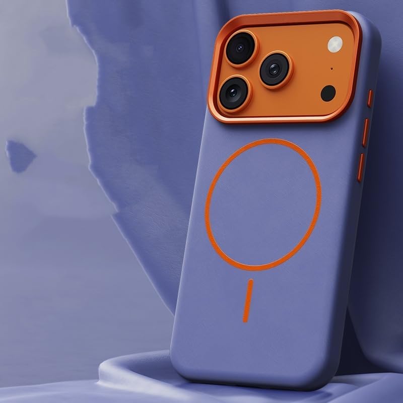 Leather Compatible with iPhone 17 Case (Black,iPhone17ProMax)