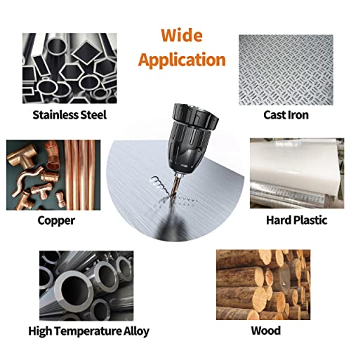 RCINDUS M35 Cobalt Drill Bit Pack