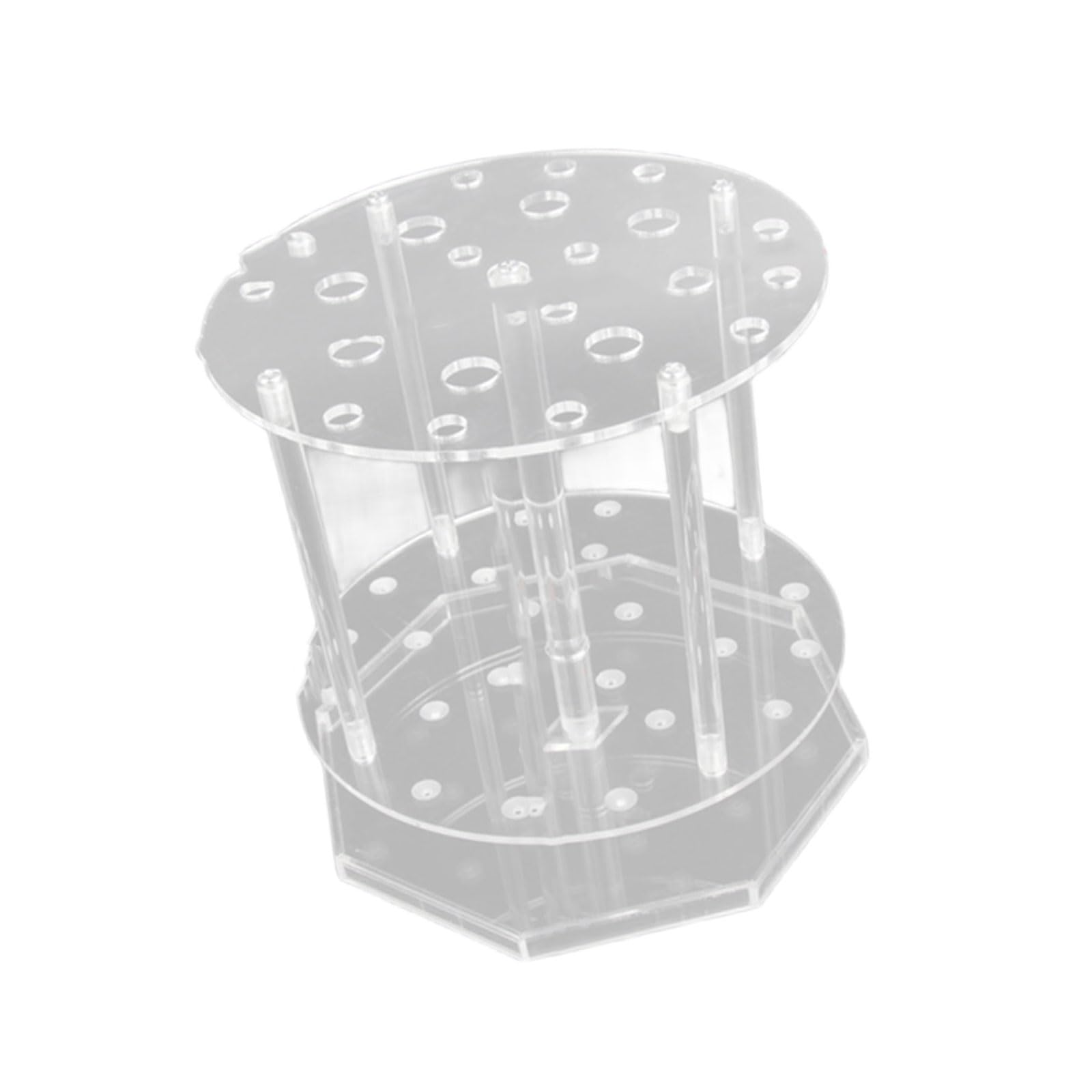 Clear Test Tube Rack Centrifuga Pipette Organizzatori per esperimenti scientifici e laboratori scolastici