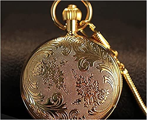 LIIAV Men's Mechanical Numerals Dial Skeleton Pocket Watches with Box and Chains for Mens Women Double Cover steampunk buy now online LIIAV Men's Mechanical Numerals Dial Skeleton Pocket Watches with Box and Chains for Mens Women Double Cover steampunk buy now online