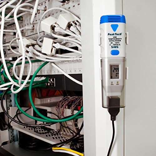 Registrador de datos PeakTech 5185 evita pérdidas de mercancía controlando humedad y calor 6
