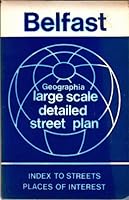 Belfast streetplan: Large scale full colour map, index to streets, places of interest 0092002900 Book Cover
