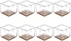 8 Pcs Silicone Chair Leg Protectors Table Furniture Leg Protectors 1#
