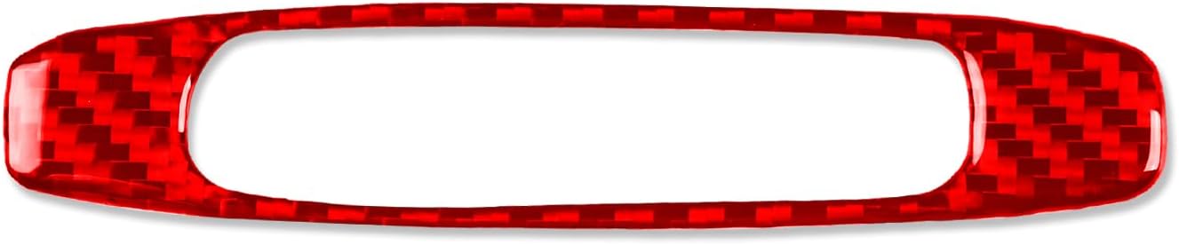Car Sunroof Handle Switch Sticker Real Quality Carbon Fiber Trim Compatible with Lexus NX 250 350 350h 450h+ 2022 2023 2024 Decor Interior Accessories Decal Red