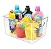 Clear Plastic Storage Bins, Pantry Organizers and Storage, Kitchen Organization and Storage Containers Bins for Organizing, Fridge, Freezer, Bathroom, Pantries, Medicine Cabinet Organizer Bin