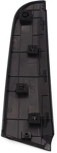 Miniatura 4 de Puerta trasera izquierda (lado del conductor) Moldeo de guarnición del pilar C (superficie lisa negra), se adapta a 2011-2016 Kia Sportage,