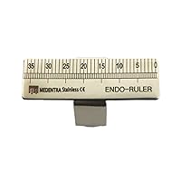 Vista 2 de Regla dental del dedo Endo Gauge Span Medición Escala Anillo Instrumento endodóntico