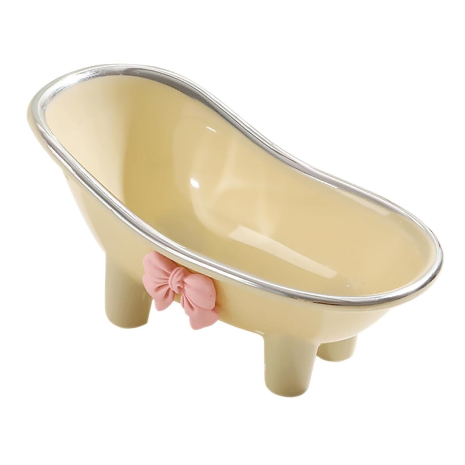 Holder for Shower Fashion Soap Container with Drain Tray Cream draining Dish for Bathroom and Kitchen Versatile Storage for Razors Sponges and Items Stand for Kitchen