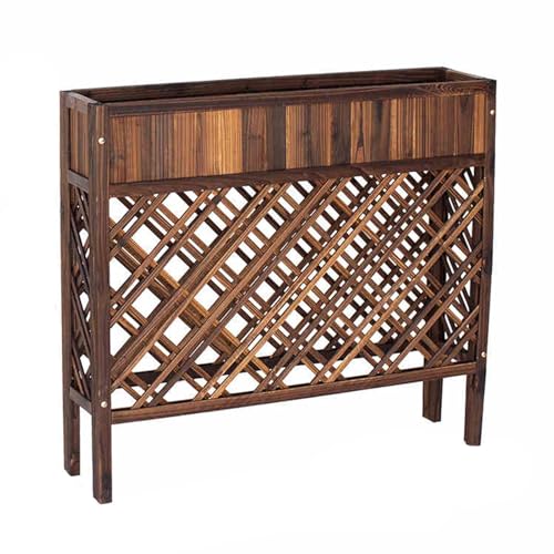 Support pour plantes d'extérieur en bois pour sublimer votre terrasse