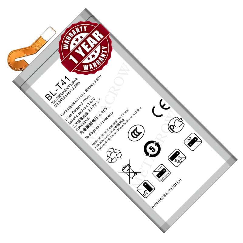 Image of Original BL-T41 Battery Compatible for LG G8 ThinQ (LM-G820, LM-G820N, LM-G820QM, LMG820QM7, LMG820UM0, LMG820UM1, LMG820UM2, LM-G820UMB) - (3500mAh) - 1 Year Warranty BC46