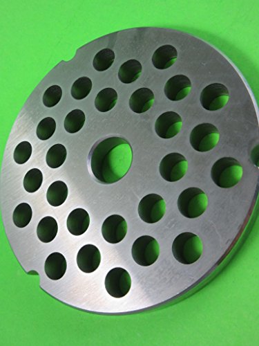 Smokehouse Chef Size #42 x 1/2" sausage grind holes. Stainless Steel for Cabelas, LEM, Weston and others.