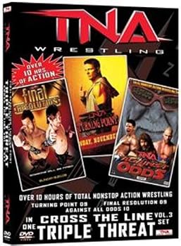 DVD Tna Wrestling: Cross the Line 3 Book