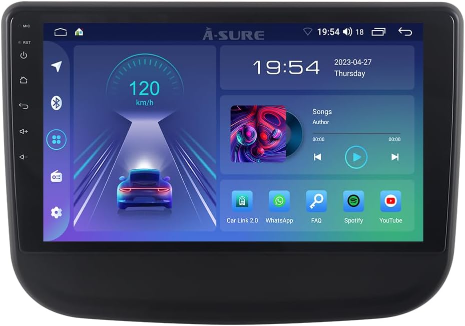 Amazon.com: ASURE Car Stereo Raido Compatible with Chevrolet Equinox ...