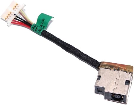 New AC DC Power Jack Plug Socket Cable Harness Replacement for HP Pavilion P/N 799735-F51 799735-S51 799735-T51 799735-Y51 807522-001