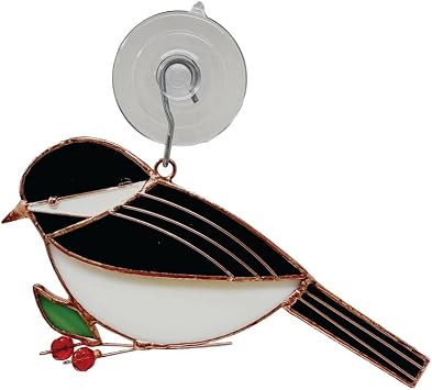 Gift Essentials Lady Bug Stained Glass Sun Catcher