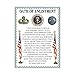 "Oath Of Enlistment"- U. S. Military-Wall Art- 8 x 10"- I Do Solemnly Swear To Defend. Typographic Print-Ready To Frame. Home-Office-Military Decor. Perfect Patriotic Gift for Military Veterans.