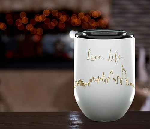 Vista 244 de TJ Originals - Taza de café Boston Massachusetts, regalo de taza de café de recuerdo de viaje turístico, taza de cerámica Skyline de 11 oz, taza