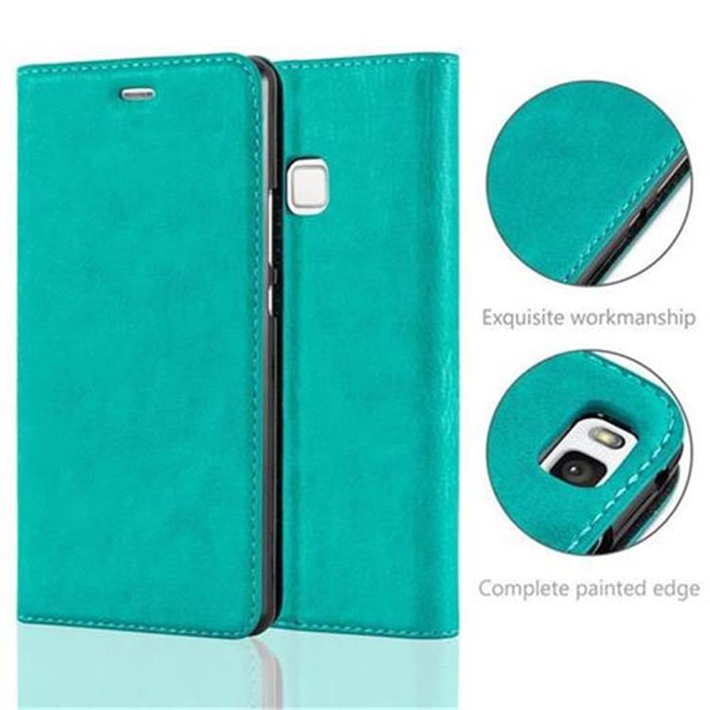 Cadorabo Custodia Libro Per Huawei Y6S - Azzurro/nero