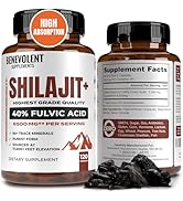 6,500mg Shilajit Supplement with 40% Fulvic Acid (High Absorption) | Authentic Himalayan Shilajit...