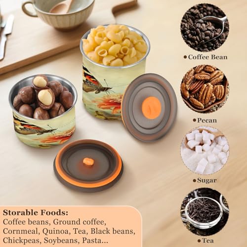 Envase de acero inoxidable hermético para café 900ml miniatura 5