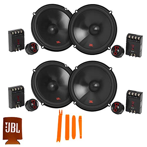 JBL STAGE3 2-Pairs of Stage3 607CFAM 6.5" 2-Way Component Speakers - No Grills by JBL - Used condition - US$163.89
