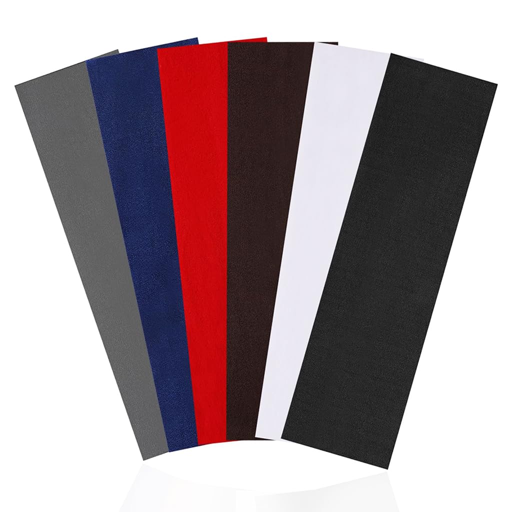 ZIBUYU® 6PC Head Band for Men Elastic Sports Hair Band for Men