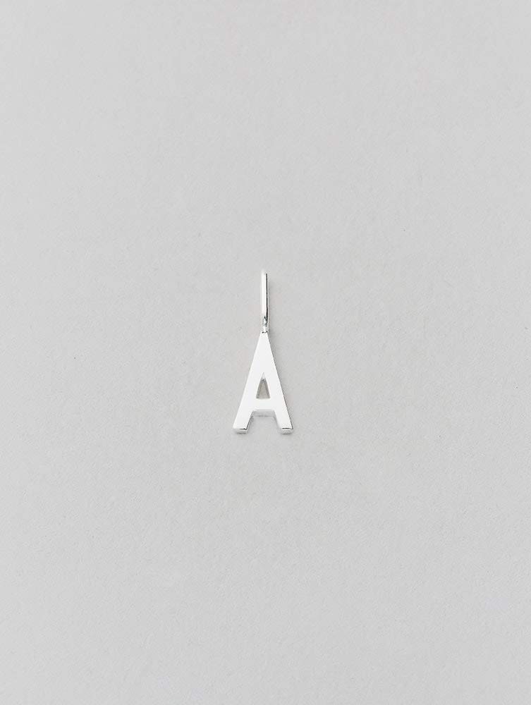 Design Letters abalorio de arquetipo de 10 mm plata para collar