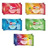 SaltStick Energy Gummies with Electrolytes, Variety Pack, Easy to Chew Electrolyte Gummy, Energy Chews That Taste Great. 10 Packs, 80 Gummies