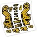 Fox 32 Performance 2016 Adesivi in vinile Adesivo Forcella (Gold)