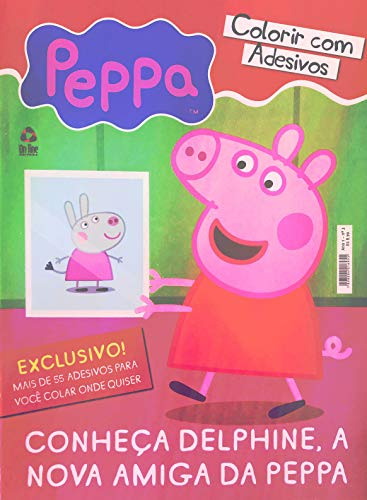 Peppa Pig – Colorir com adesivos
