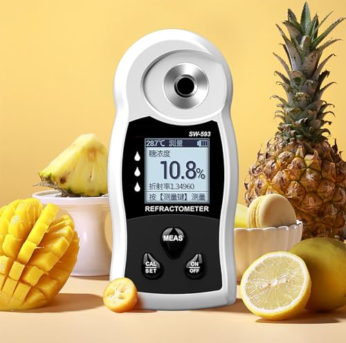 Réfractomètre numérique pour éviter les erreurs de fermentation de la bière et boisson - 3