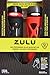 Zulu 20oz High Performance Glass Water Bottles Black, Red (2 Bottles)