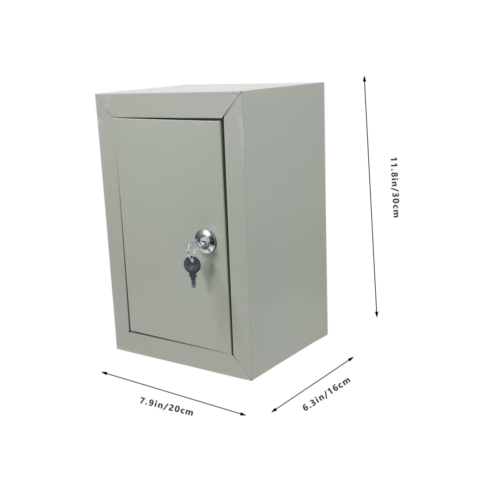 Boîtier électrique étanche – Boîte De Protection En Plastique Blanc, Dimensions 20x12x11,3 Cm, Avec Oreilles De Fixation