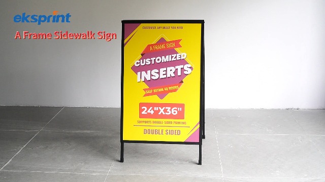 Amazon.com : Custom A-Frame Sign Sidewalk Sign 24