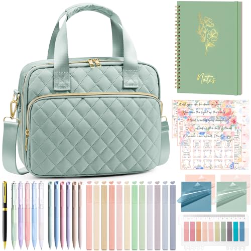 Bible Cover Case for Women, Large Bible Bag Bible Study