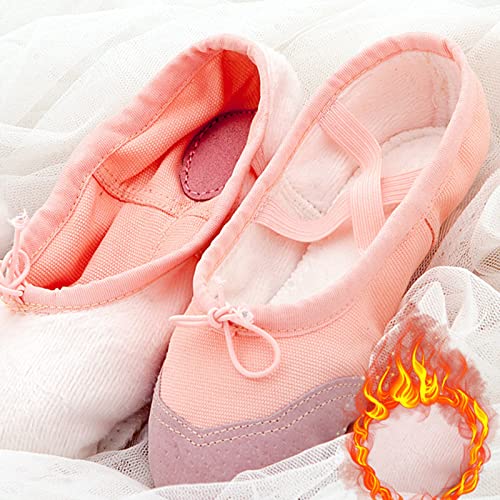 Ballet Shoes Toddler Slippers Highly Elastic Canvas Girls Ballerina Dance Shoes for Girls Ballet Flat Girl Shoe 43