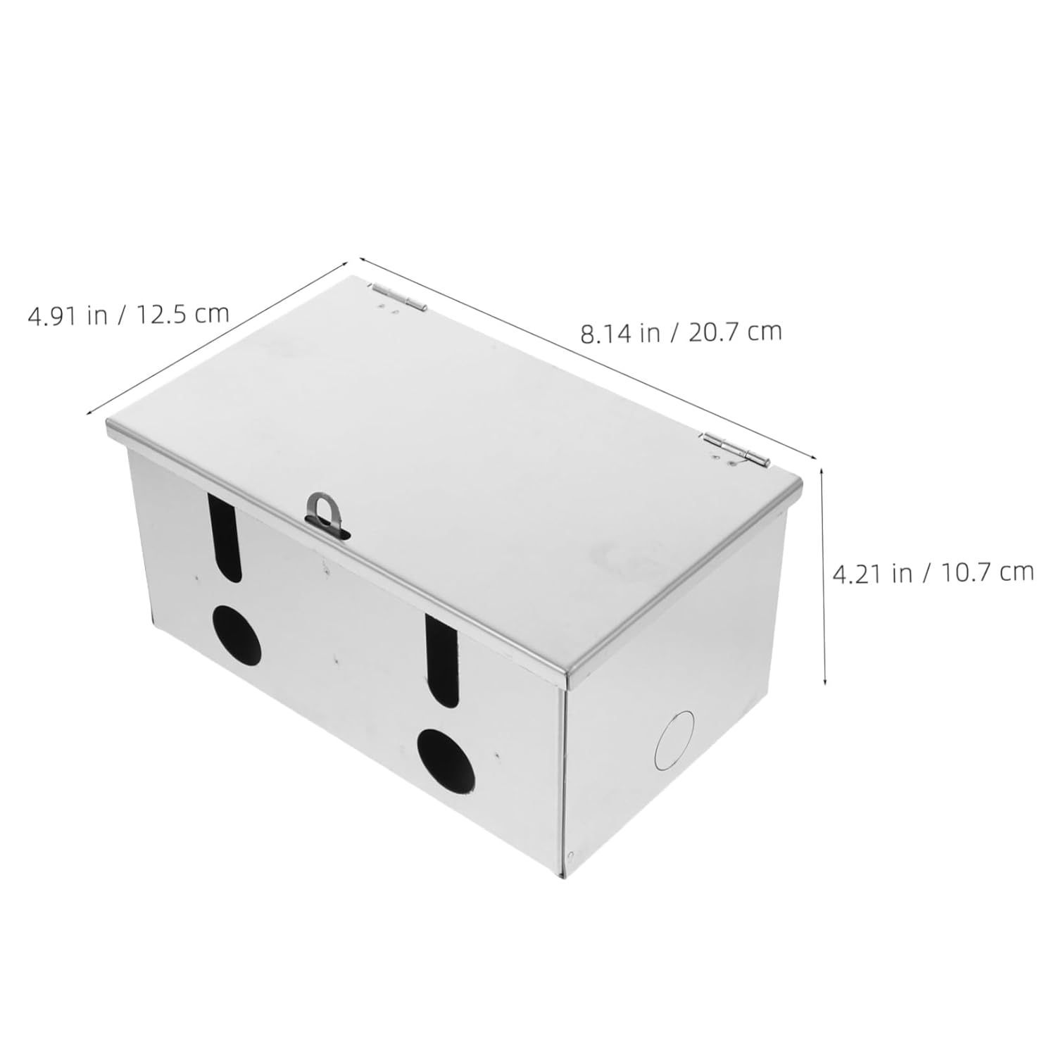 STOBOK Robust Outdoor Socket Box Weatherproof Electrical Box Lock Outdoor Plug Sockets