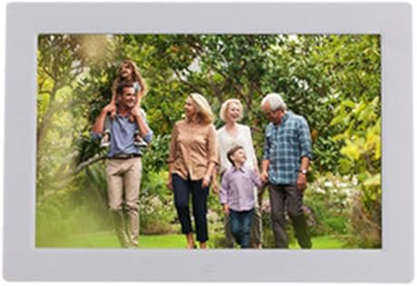 CCDYLQ Digital Photo Frame12 Inch Electronic Photo Frame mit LED-Bildschirm High Resolution Digital Picture Frame mit PhotoMusicVideo Player Calendar Alarm FunktionWhite CCDYLQ Digital Photo Frame12 Inch Electronic Photo Frame mit LED-Bildschirm High Resolution Digital Picture Frame mit PhotoMusicVideo Player Calendar Alarm FunktionWhite