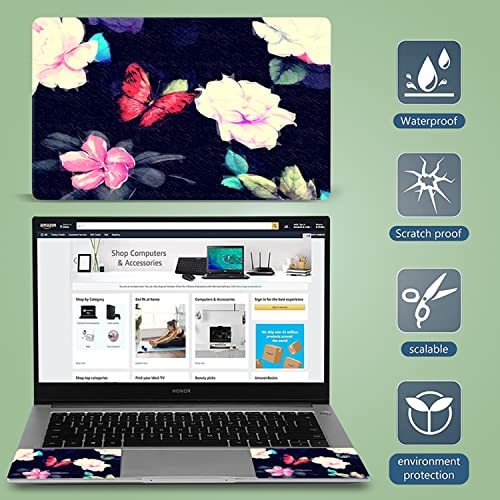 image for icolor Red Butterfly 11.6 13 13.3 14 15 15.6 inches Netbook Laptop Ski