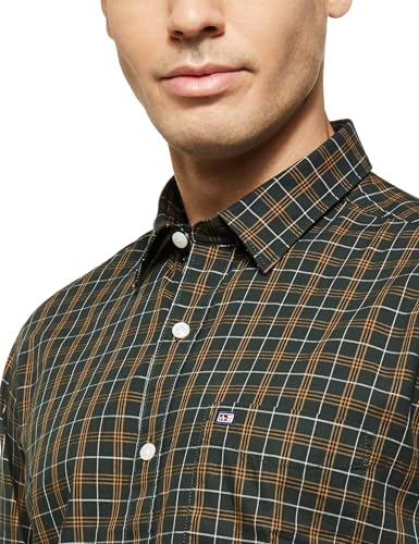 Image of Arrow Men's Cotton Solid Slim Fit Shirt