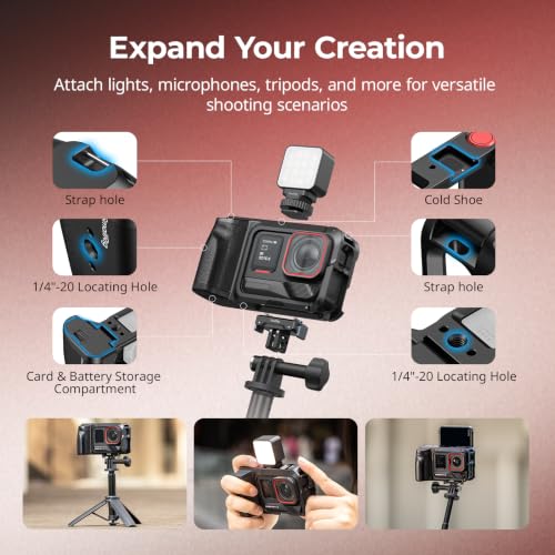 SMALLRIG Handle Grip Kit for Insta360 Ace Pro 2 / Ace Pro, Street Grip - image 6
