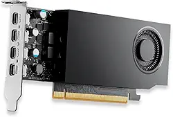 Placa de Vídeo Quadro PNY NVIDIA - RTX A400, 4GB, DDR6, 64 Bits