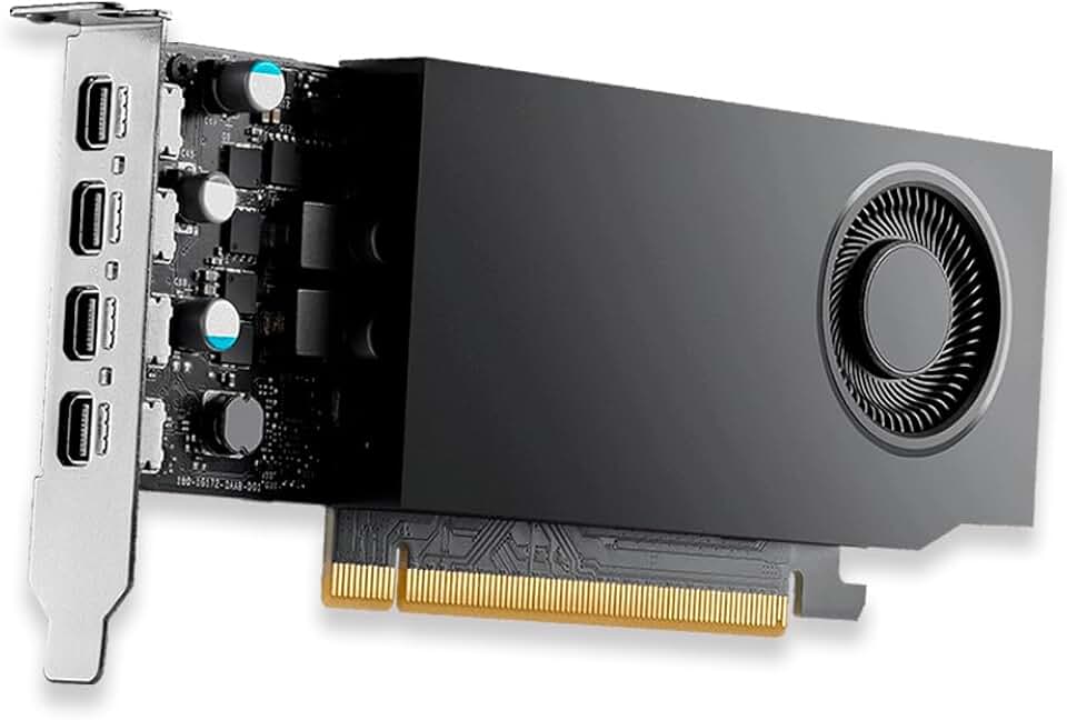 Placa de Vídeo Quadro PNY NVIDIA - RTX A400, 4GB, DDR6, 64 Bits