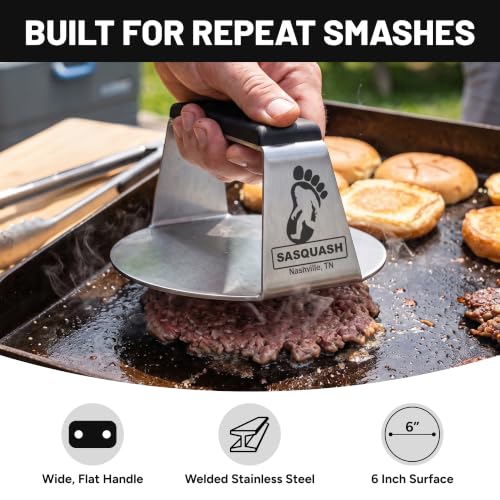 Sasquash 6 Inch Stainless Steel Press