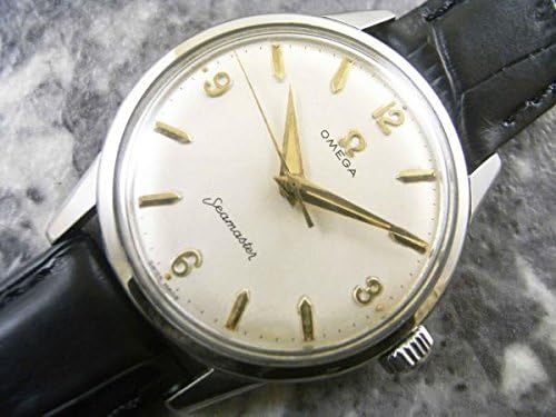 Amazon オメガ Omega シーマスター アンティーク 3 6 9 12インデックス 30ミリキャリバー 30mm 1959年 ドルフィン針 時計 中古品 メンズ腕時計 腕時計 通販