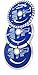 ROK 4-1/2 inch Diamond Saw Blade Set, Pack of 3