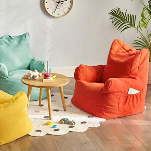 Nologo Sofa Bag-Plush, Bean Bag Chair With Suede-Foam Filled Furniture And Accessories For Dormitory Rooms #TOP3