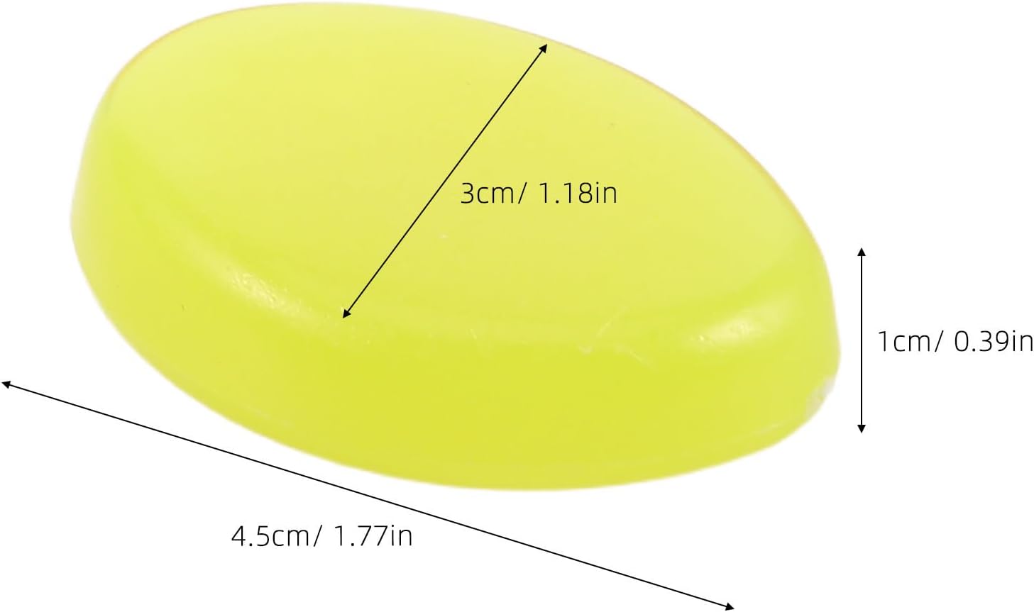 30pcs Glow in Dark Pebbles for Fish Tank Garden Decor Xmas