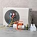 VEVOR AC Vacuum Pump and Gauge Set, 7 CFM 3/4 HP, Two Stage Rotary Vane HVAC Vacuum Pump, A/C Manifold Gauge Kit, for R134a R22 R410a, with Leak Detector Carry Bag Hose, for Auto HVAC Air Conditioning