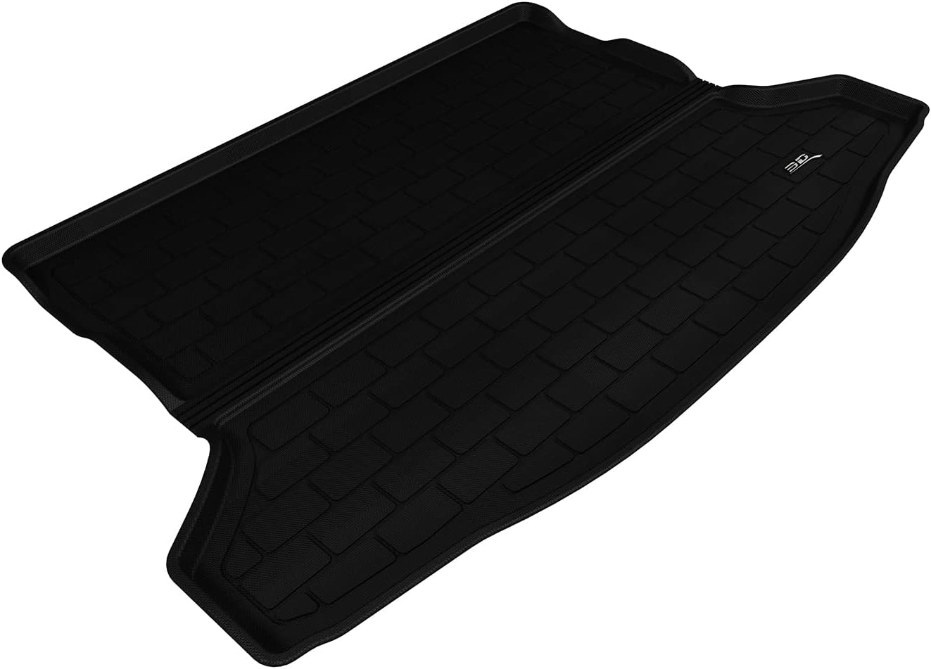 3D MAXpider Cargo Custom Fit All-Weather Floor Mat for Select Subaru XV Crosstrek Models - Kagu Rubber (Black)